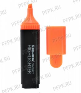 Выделитель BRAUBERG Контракт Оранжевый (150-393) [10/800]