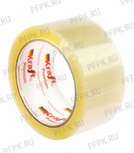 Клейкая лента 48х66 [45 мкм] Арт.450354 Прозрачная KRAFT [6/36]