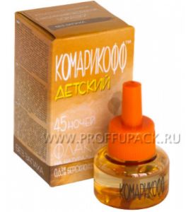 Жидкость от комаров КОМАРИКОФФ 30 мл/45 ночей [1/24]