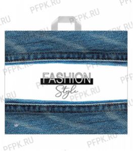 МОДА 60х50+3 (60мкм) ПВД, ТИКО Стиль джинс [25/250]