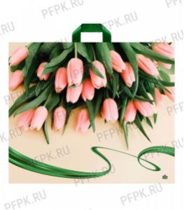 МОДА 60х50+3 (60мкм) ПВД, ТИКО Райские тюльпаны [25/250]
