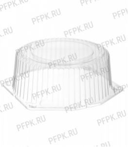 Тортница круг. d205мм Т-206 КРЫШКА h95мм КОМУС (крышка к Т-206Д) ПС V3100мл [1/230]