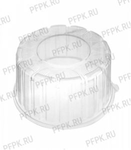 Тортница круг. d193мм Т-192 КРЫШКА h106мм КОМУС (крышка к Т-192Д) ПС (Т-192/1) (Т) V3100мл [1/190]