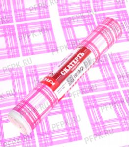 Скатерти 110х180 PR (рулон 5 шт.) Клетка розовая [1/20]