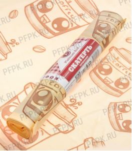 Скатерти 110х180 PR (рулон 5 шт.) Кофе [1/20]