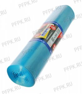 Мешки д/м, 160л 45мкм МЕШКОFF [рул.25шт] ПВД 75х120 Синие [1/5]