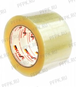 Клейкая лента 72х100 [50мкм] Арт.500500/470500 Прозрачная KRAFT [1/24]
