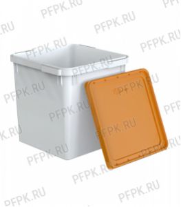 Куботейнер 23 литра (с крышкой) Брик [1/10]