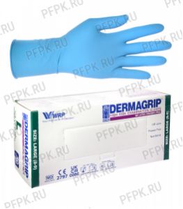 Перчатки латексные ЧЗ DERMAGRIP HIGH RISK (Хай риск) L (размер 8-9) [25/250]