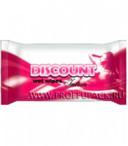 Салфетки влажн. DISCOUNT (уп. 15 шт.) Интим [100/100]