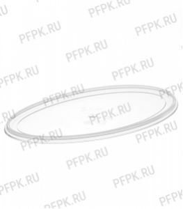 Крышка к банкам ПП 0,22л, 0,33л ОВАЛ 94мм ПЕРИНТ Прозрачная [1/500]