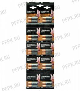Батарейки DURACELL LR6 (АА) алкалин (блистер-отрыв 2 шт) [20/160]