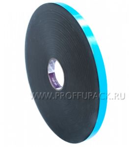 Клейкая лента двухсторонняя вспененная 19х100 BI.ESSE Черная BS 121W6 [1/12]