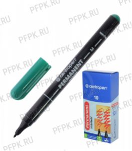 Маркер CENTROPEN, круглый 1мм Зеленый (002-678/9410) [10/1000]