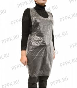 Фартуки одноразовые 110х70см 6 мкм (уп. 50 шт) HANS (Ханс) [1/20]