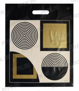 БРОНЗ, вырубная ручка, 38х45+3 (60мкм) ГЛЯНЕЦ, ТИКО Магия линий [50/500]