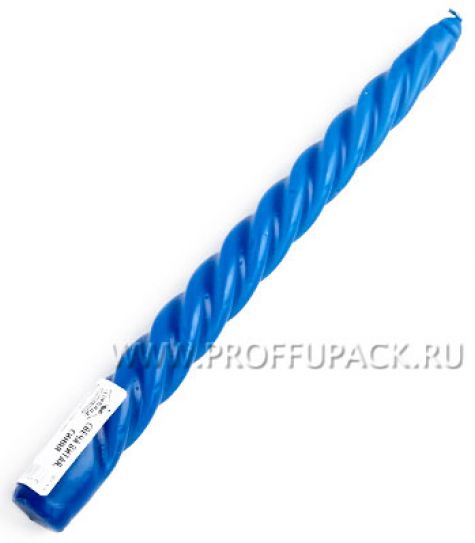 Свеча витая Синяя (401-476) [45/45]