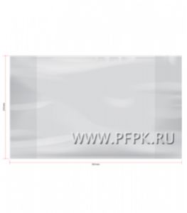 Обложка п/э для тетрадей 210х350 60мкм (162-419/SPE210.60/PET210.60) [50/1000]