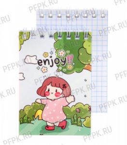 Блокнот А7 (40 листов) на гребне Anime style (361-230/Б7гр40 12763) [1/192]