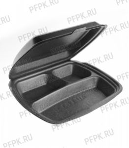 Ланч-бокс ВПС 3-секционный черный LB-3.3 АК [100/100]