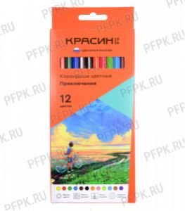 Карандаши цветные (12 цветов) Приключения (356-624/КР-120200) [16/16]