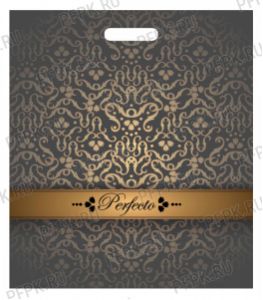 ПЕРФЕКТО, вырубная ручка, 42х48+3 (90мкм) ПВД, ТИКО Бисмарк [25/300]