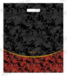 ПЕРФЕКТО, вырубная ручка, 42х48+3 (90мкм) ПВД, ТИКО Руж [25/300]