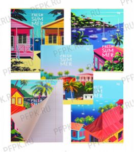 Тетрадь 48л клетка эконом Летнее время (360-780/Т5ск48 12741) [5/60]