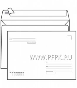 Конверт С4 Куда-Кому с отрывной полосой (078-655/41371) [500/500]