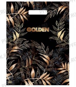 МИНИ, вырубная ручка, 31х40 (30мкм) ПВД, ТИКО Золотой лес [50/1300]