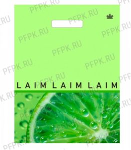 МИНИ, вырубная ручка, 31х40 (30мкм) ПВД, ТИКО Лаймовая свежесть [50/1300]