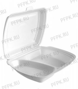 Ланч-бокс ВПС 2-секционный СМАЙЛ Белый [100/100]