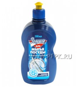 Средство для мытья посуды ЗОЛУШКА 0,5л Свежесть (М 01-6) [1/18]