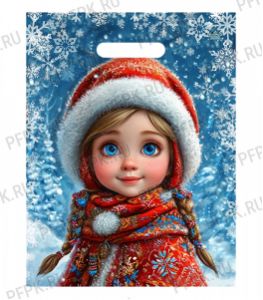 НГ МИНИ проруб. 31х40 (30 мкм) ПВД, ТИКО Снегурушка [50/1300]