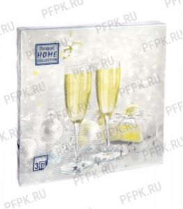 Салфетки НГ бум. DESNA HOME COLLECTION CLASSIC (20 листов) Брызги шампанского [12/12]