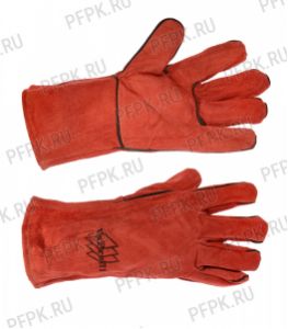 Краги красные с подкладкой [1/72]