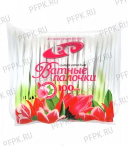 Ватные палочки (пакет 100 шт) [1/130]