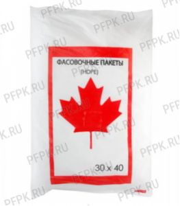 30х40 евро HDPE, КРАСНЫЙ КЛЕН (упак.) [1/10]