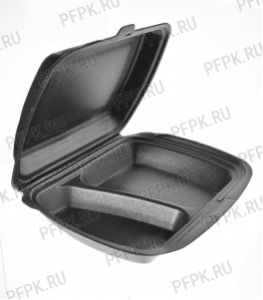 Ланч-бокс ВПС 2-секционный черный LB-2 АК [100/100]
