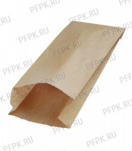 Пакет бум. плоское V-образное дно 90х40х205,крафт 12 190 040 [100/2000]