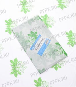 Скатерть 110х220 ПЭНД с рисунком Зеленые листья [1/200]