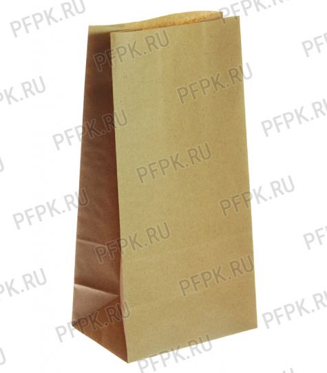 Пакет бум. прямоугольное дно 120х80х240,крафт [1/1000]