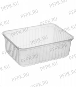 Емкость 1000 мл ЮМТ прямоуг. 179х132 (без крышки) Прозрачная [50/500]