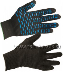 Перчатки ВОЛНА 7-нитка 7,5-класс Черные [250/250]