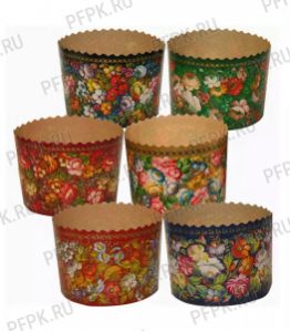 Форма бумажная для куличей 134х100 ЖОСТВО [1400/1400]