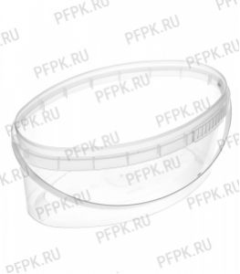 Банка ПП 0,5л ОВАЛ д-р 150мм с ручкой (без крышки) [1/510]