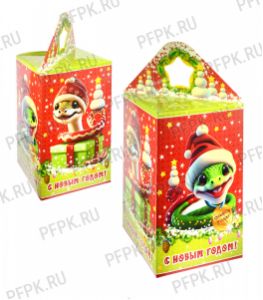 Коробка картон. 1000 гр Четыре символа [1/220]