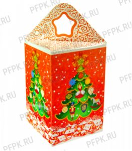 Коробка картон. 1000 гр Подарок [1/250]