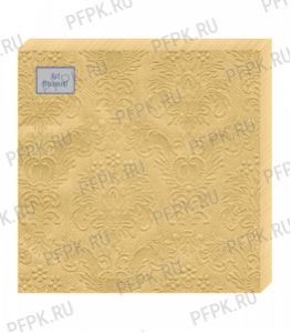 Салфетки бум. DESNA BOUQUET 33х33, 3-сл.,с рис. (16 листов) Барокко Ванильный [12/12]