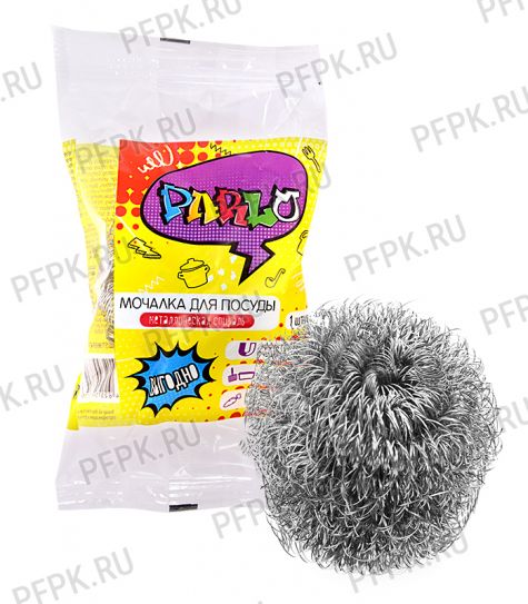 Губка металлическая спиральная PARLO [1/60]
